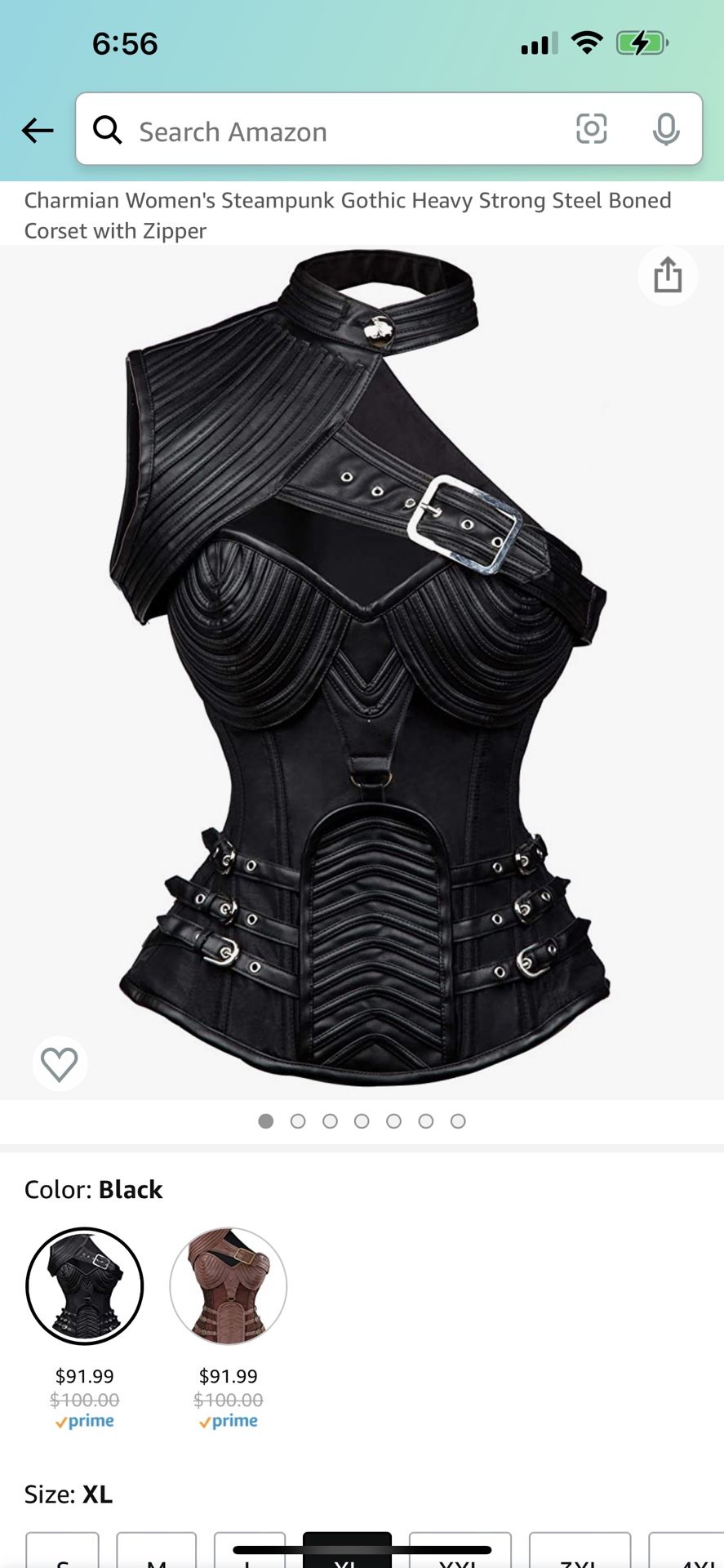Sexy Thick and Durable Corset XL New $92