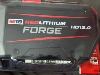Milwaukee M18 RedLithium Forge HD12.0 Battery