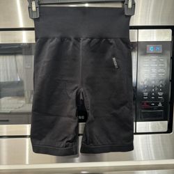 Gymshark Women's Flex Cycling Shorts - Black/Charcoal Brand