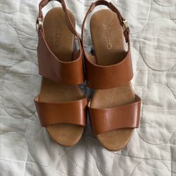 Tan ALDO Wedges