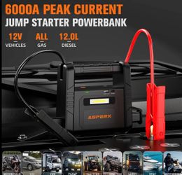 6000A Car Jump Starter