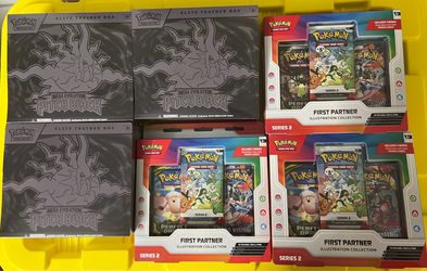 New, sealed Pitch Black ETB, FP 2