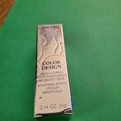 Lancome Color Design Sensational Effects Lipstick, 124 Haute Nude (Cream) BNIB