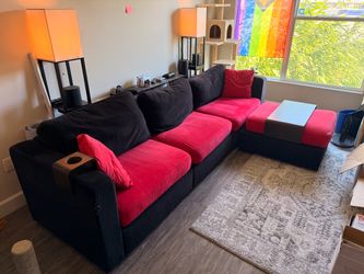 Lovesac Sactional Sectional, Complete Set + Extra Covers