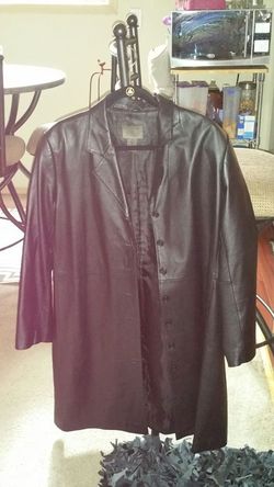 good quality leather coat
