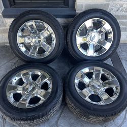 20’ Silverado Tahoe Suburban LTZ Wheels Tires 6 Lug