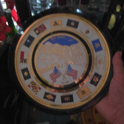 Bicentennial Mt. Rushmore Plate