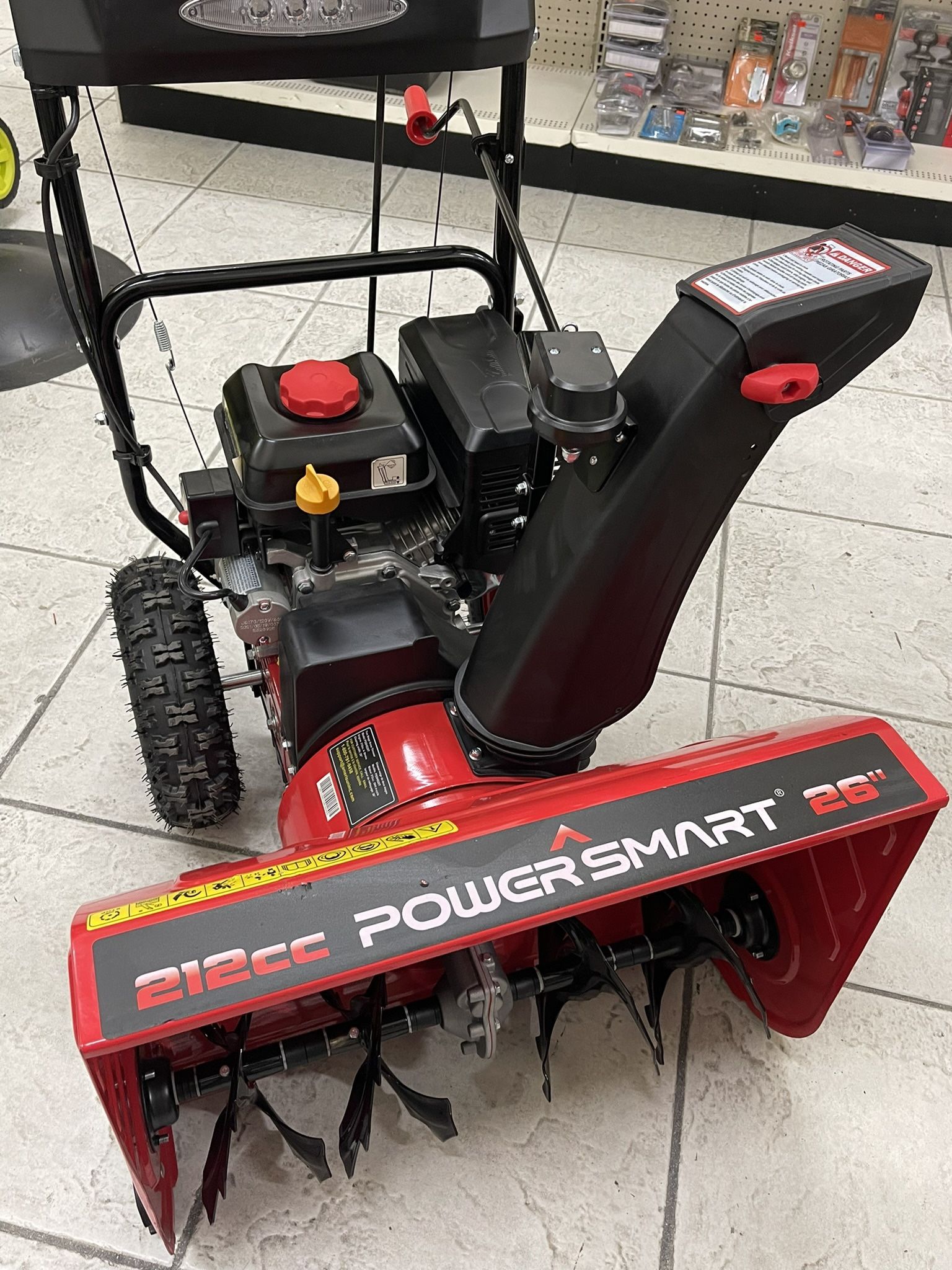 POWERSMART - 26 inch 2-stage SNOW THROWER 212cc - Self-propelled