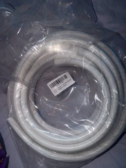 White Flexible Conduit Hose Coil