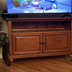 Wood TV Stand