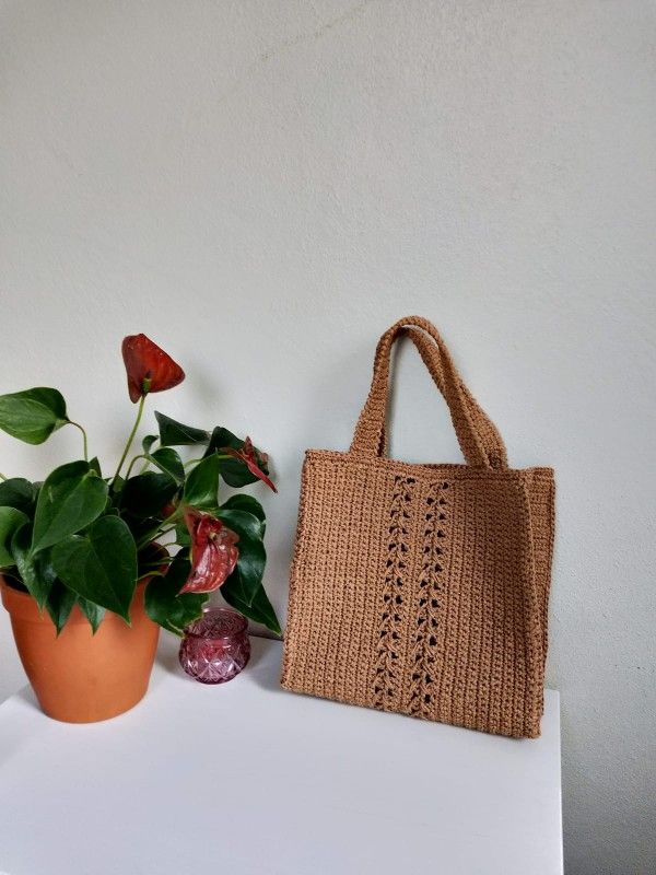 Hand Knitted Bag