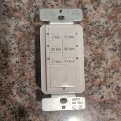  Defiant or Enerlites 4-Hour In-Wall Push Button Countdown Timer Switch  (BRAND NEW  NO PACKAGING)