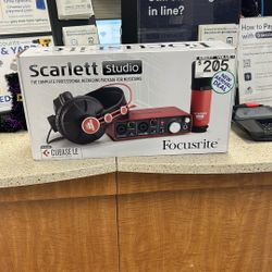 Studio Recording Package 