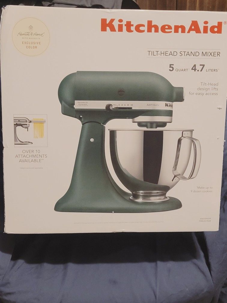 KitchenAid Artisan Mixer 5 quart Hearth And Hand with Magnolia 