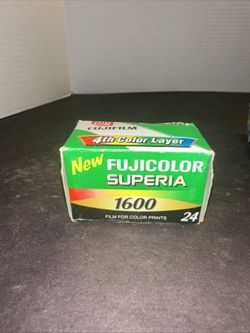 Fujifilm Superia 1600 35mm 24 Exp Expired 08/2002 FIFA World Cup Film