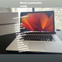 15” MacBook Pro Music Production Ready 