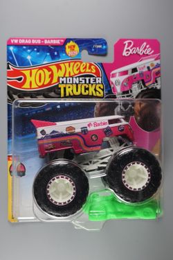 Hot Wheels Monster Trucks Barbie VW Drag Bus