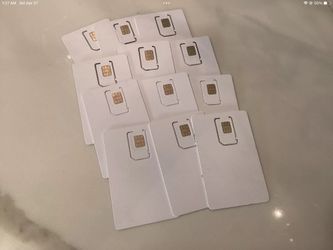 SIM card for iPad or tablets text & data 6 months service