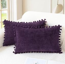 Throw Pillow Covers 20x12 Inches
