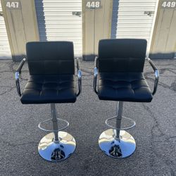 Adjustable Bar Stools – Set of 2