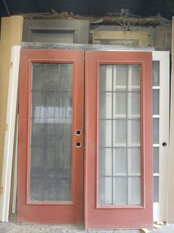 Back Patio Double Door