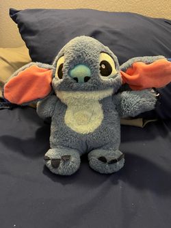 Disney Stitch Breathing Musical plush Blue