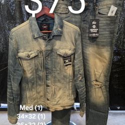 Jordan Craig Denim Jacket And Jean 