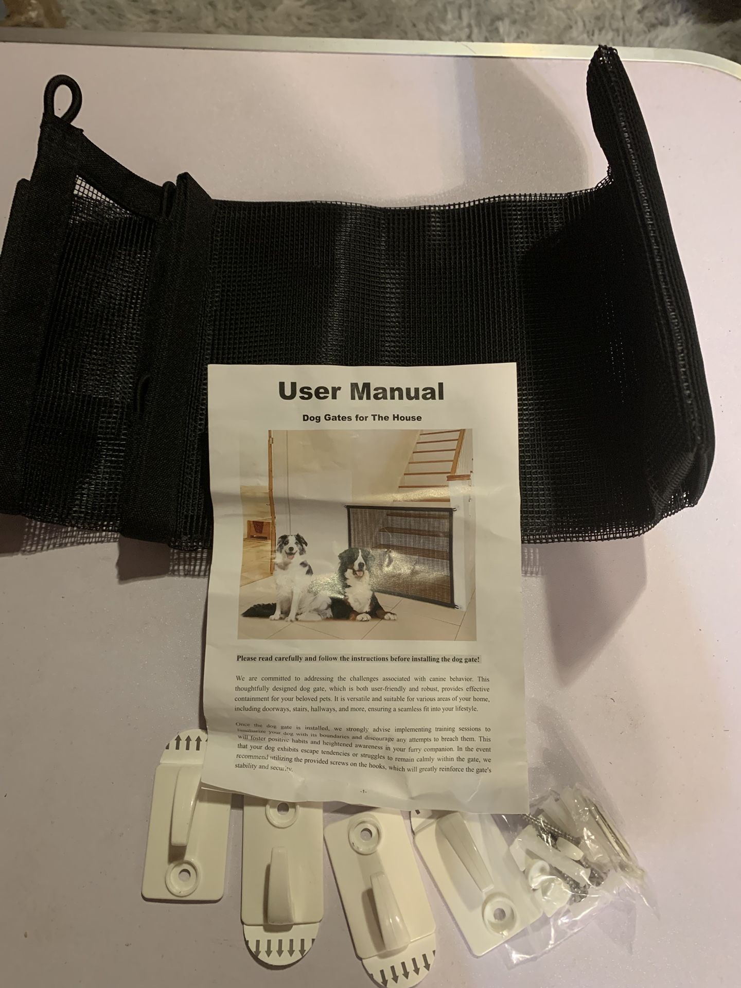 Inside dog Gate