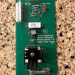Pinball Flipper Power Supply Board Williams