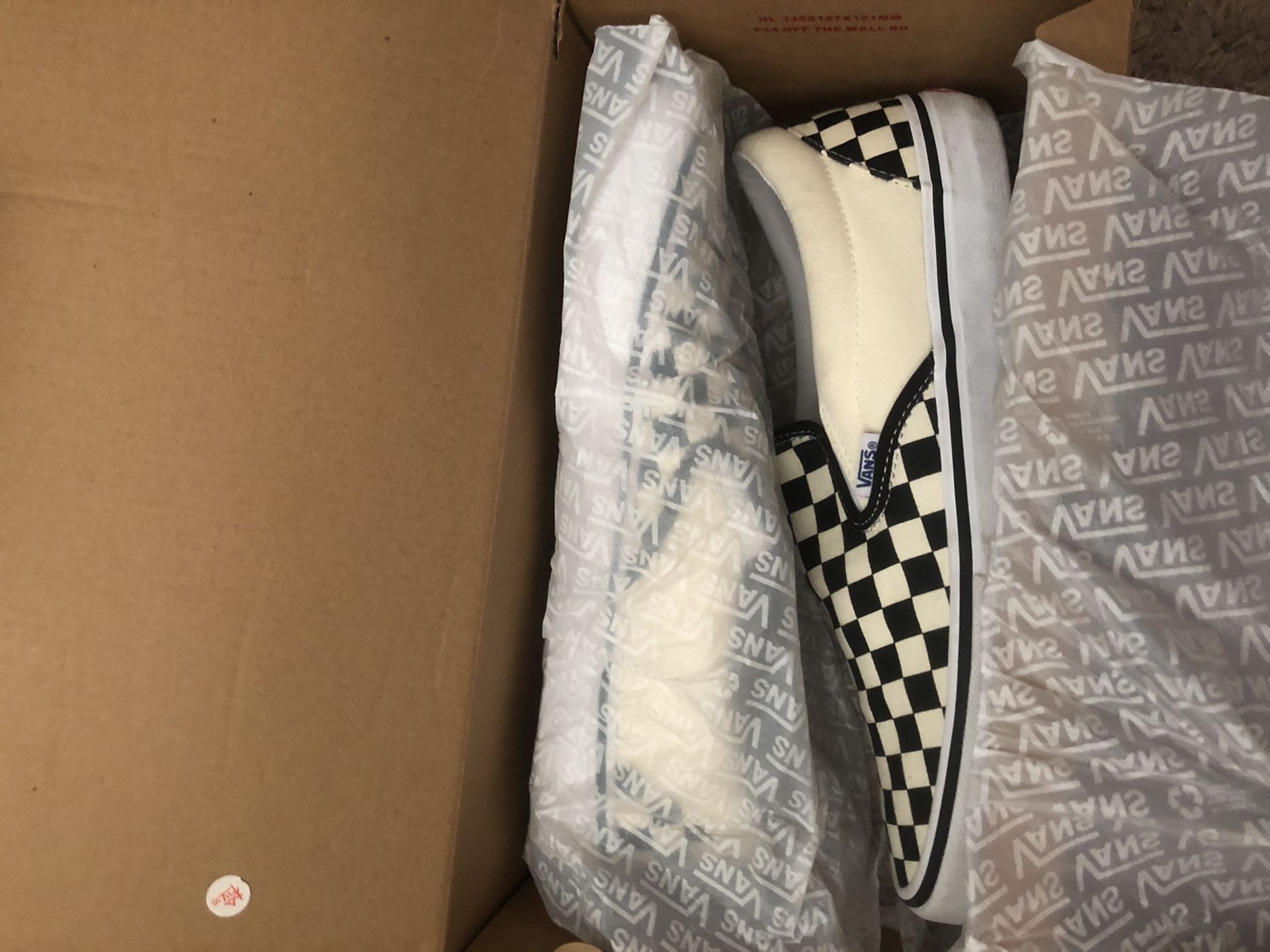 Checkerboard vans