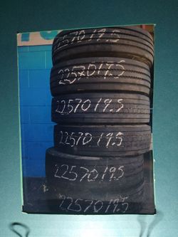 TIRE 225 70 19.5 each  ELMOFLES