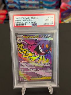 PSA 10 Mega Gengar ex Pokémon Card 269/217