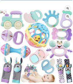 Baby Rattles Set