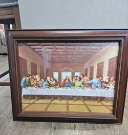 Vintage print of The Last Supper