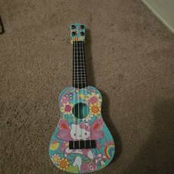 Kids Hello Kittie Guitar