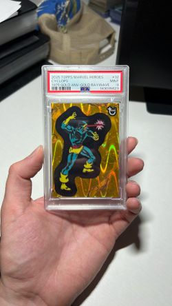 Gold Raywave Cyclops Marvel Trading Card