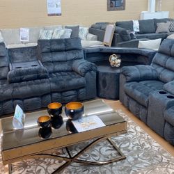 Sofa And Loveseat With Recliners 
