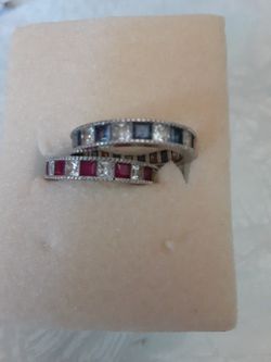 2 Diamonique Rings