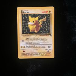 Pikachu Black Star Promo