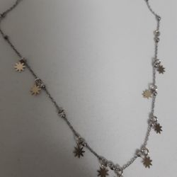 925 STERLING SILVER CHAIN, Two Tones