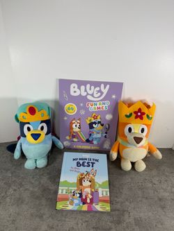 Bluey Kids Bundle – Plush Toys and Books