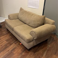 Deep  2 Seater Couch , Heavy Solid Piece! 