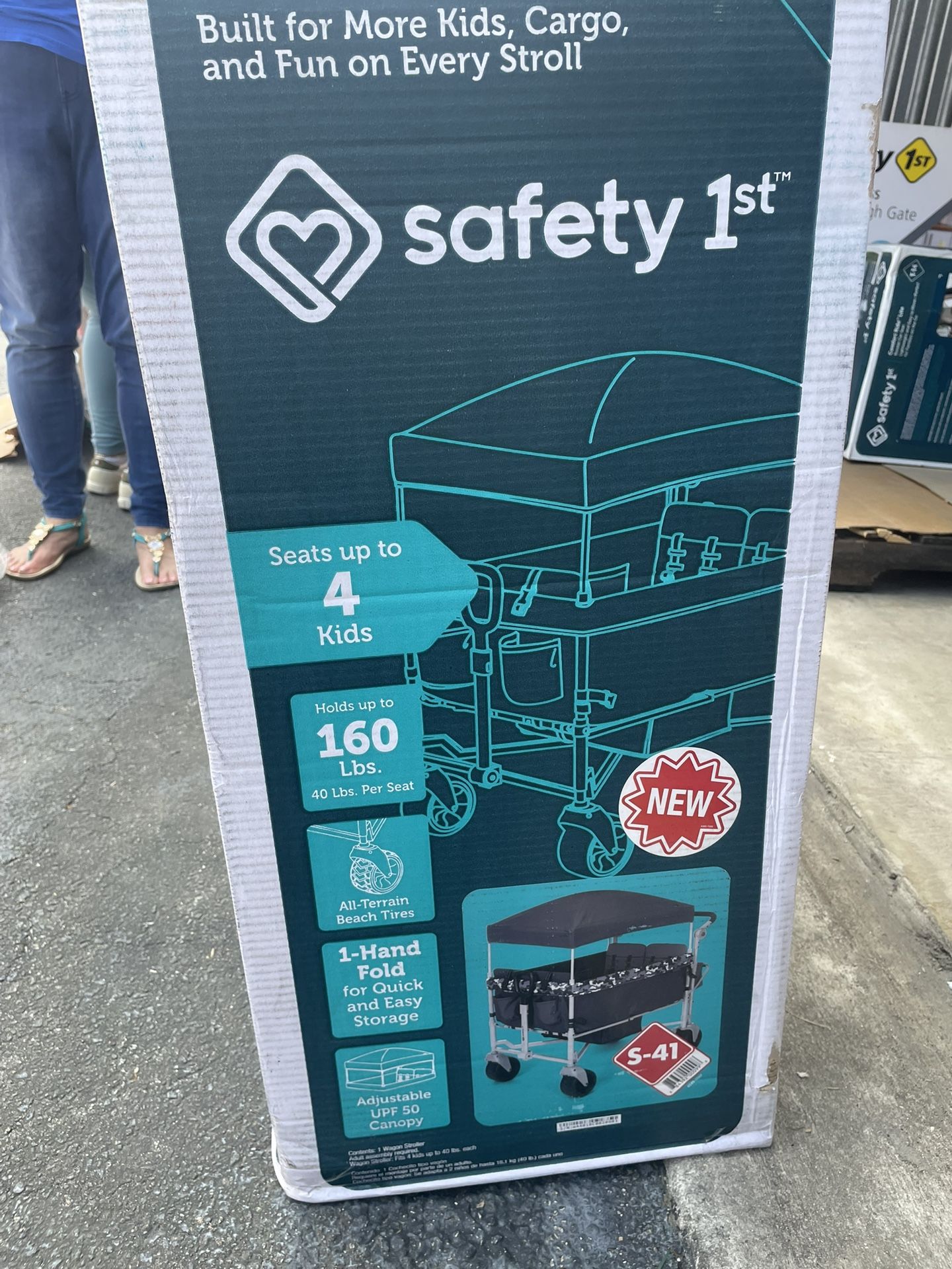 Safety 1st Summit Quad Wagon Stroller