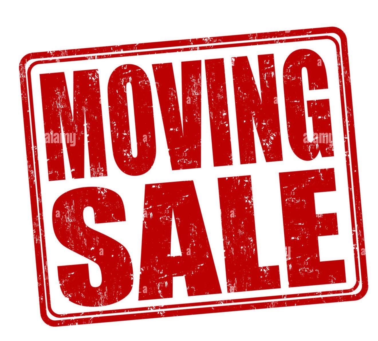 Moving Sale Saturday 10/11 @ 7am-12pM