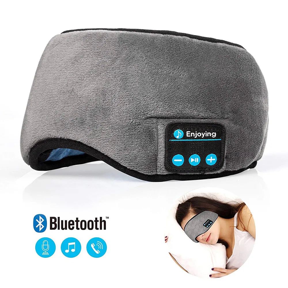 Elastic Cozy Bluetooth Headband For Sleep
