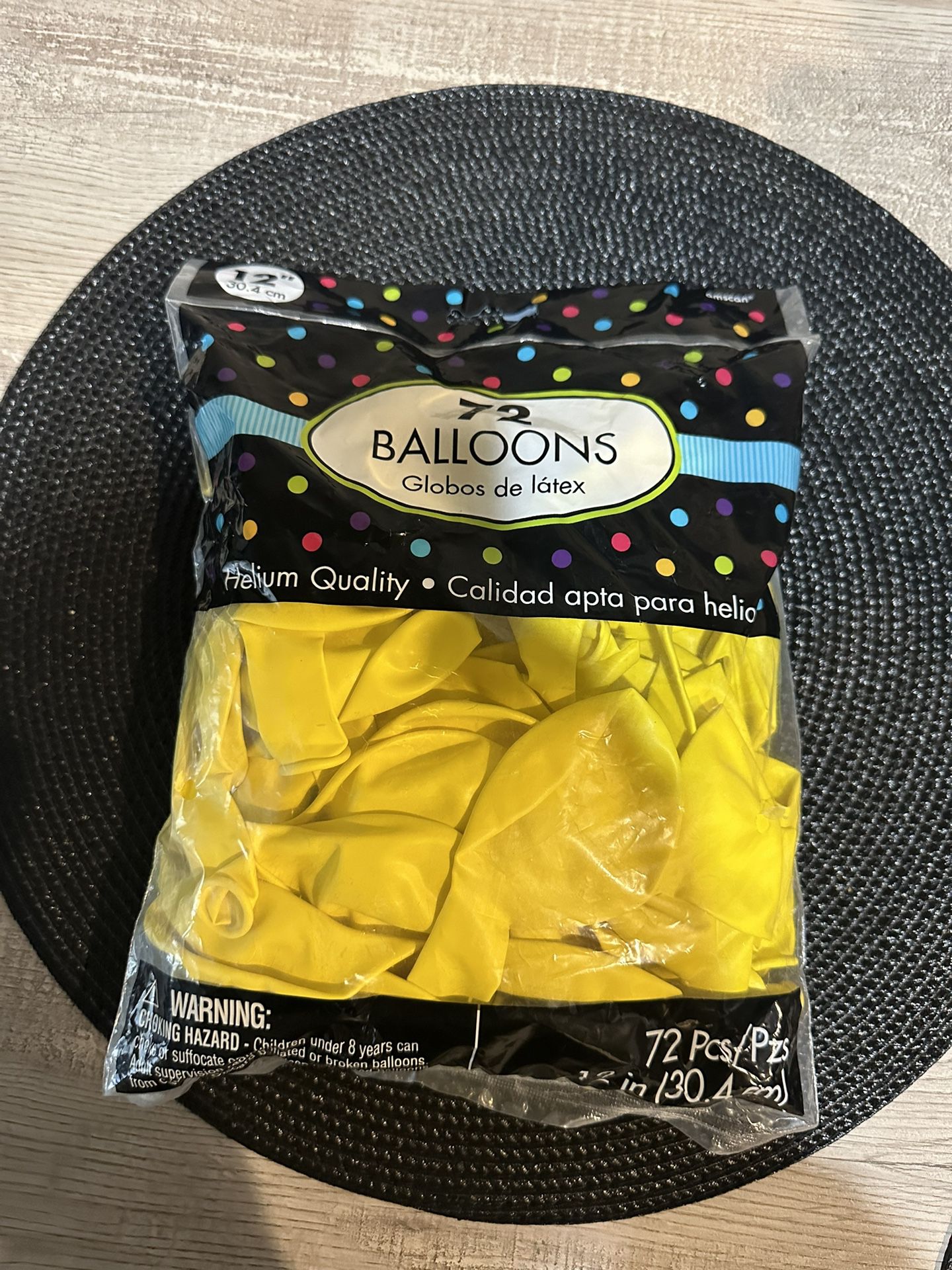 Balloons Yellow