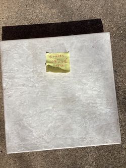 6 Pieces Porcelain Tile . Dimensions are;13-1/4”X 13-1/4” 