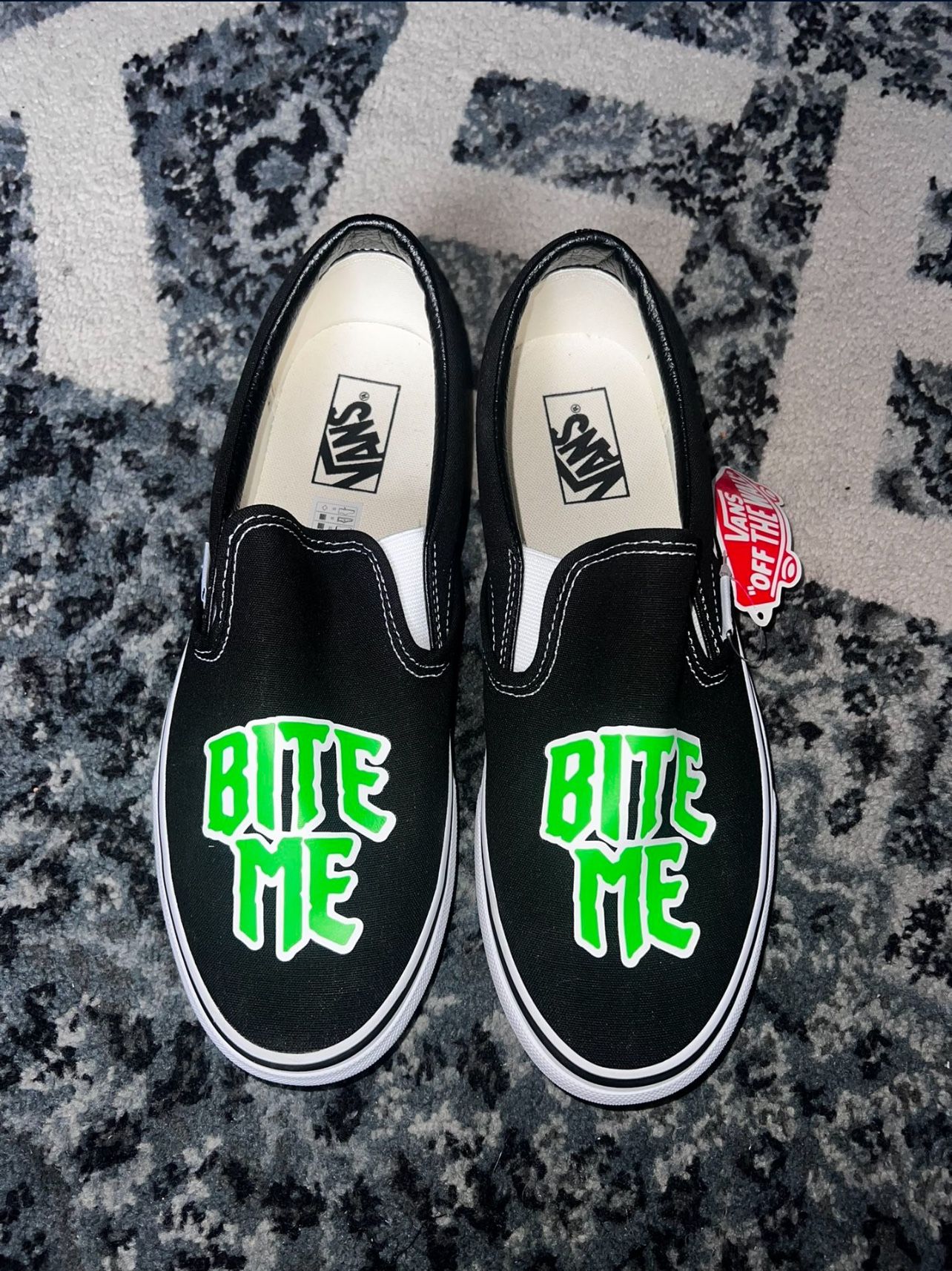 Halloween Custom Vans 
