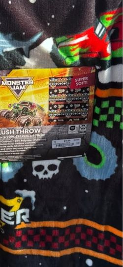 Monster jam blanket
