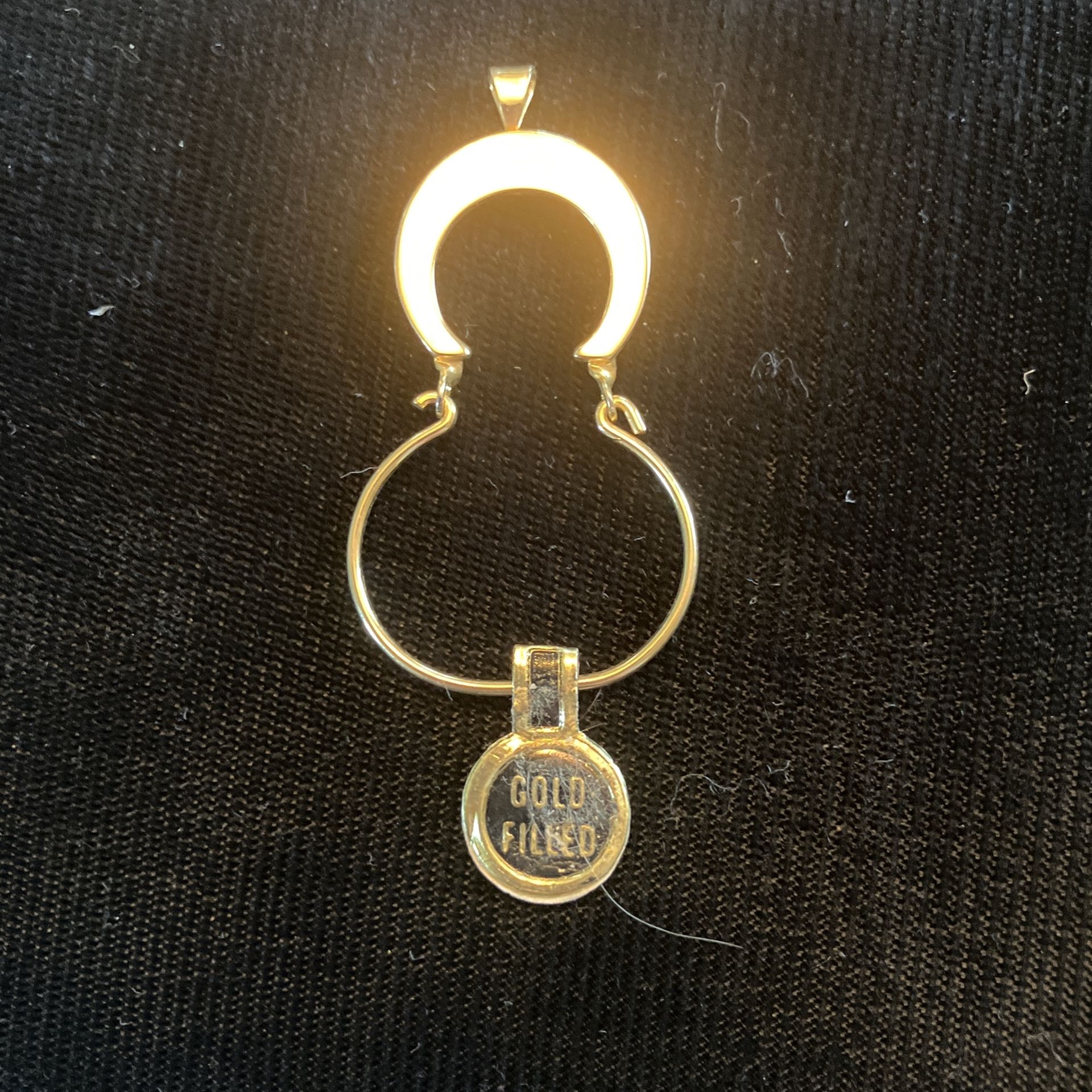 Gold Filled Pendant Holder For Charms
